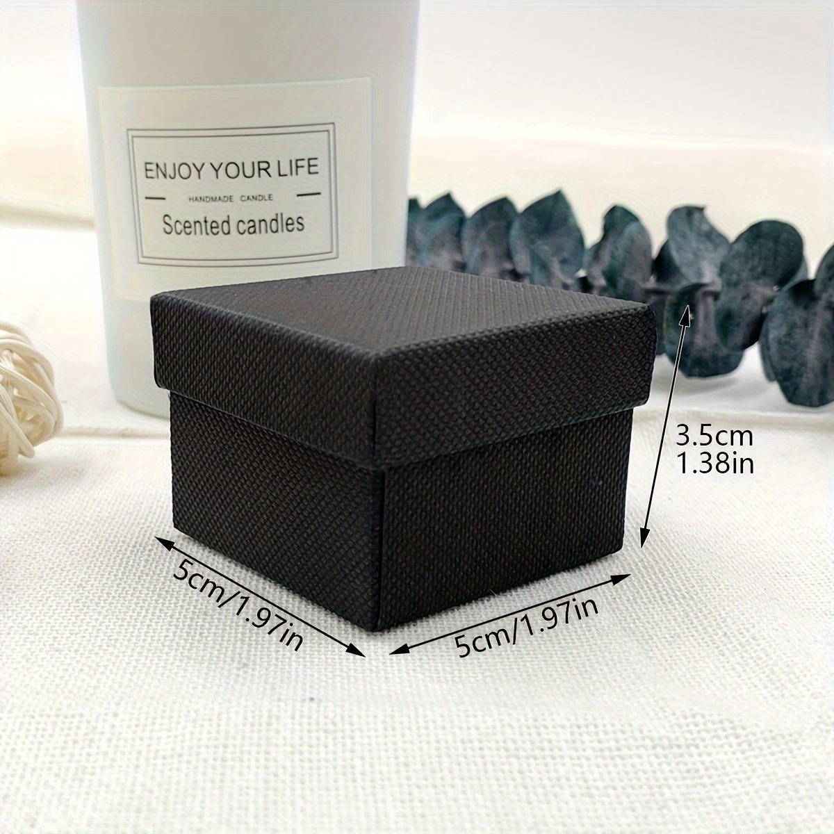 Classic Style Ring Box Set, 12pcs Jewelry Packaging